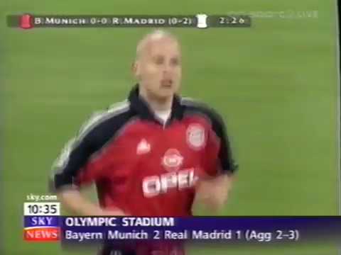 Bayern Munich v Real Madrid CL Semi Final 2nd Leg 1999/00