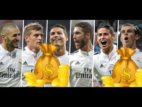 Real Madrid Players Salaries 2017 HD II رواتب لاعبي ريال مدريد