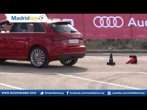 Real Madrid Players Test Out the New Audi Technology