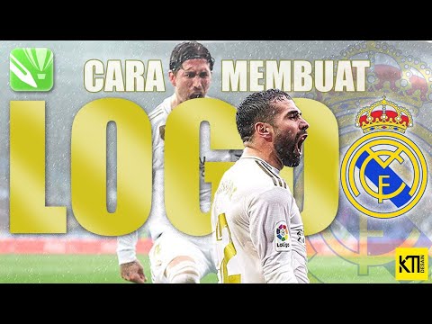 CARA MEMBUAT VECTOR LOGO REAL MADRID || DI COREL DRAW