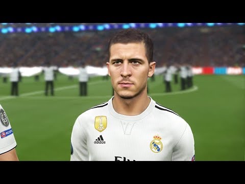 Real Madrid vs Chelsea (Hazard Scored 2 Goals & an Assist) 2019 Gameplay