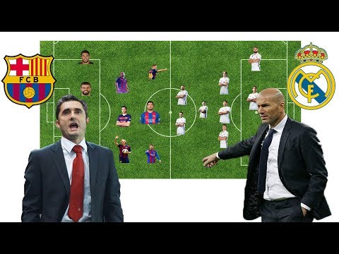 Barcelona vs Real Madrid | El Clasico Spanish Super Cup Final 2017 Score and Lineup Prediction