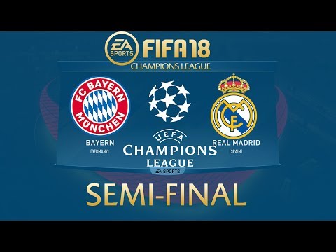 FIFA 18 Bayern Munich vs Real Madrid | Champions League 2017/18 | PS4 Full Match