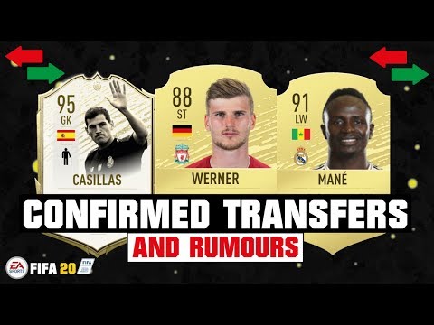 FIFA 20 | NEW CONFIRMED TRANSFERS & RUMOURS ??| FT. WERNER, MANE, CASILLAS… etc