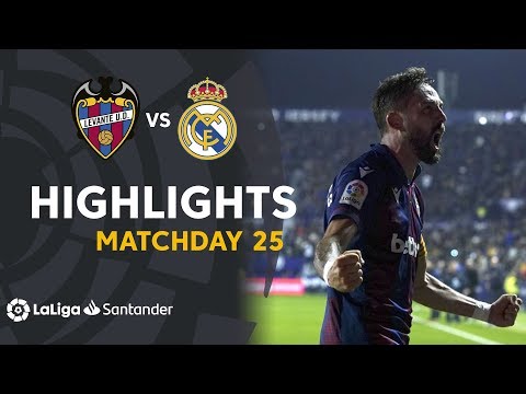 Highlights Levante UD vs Real Madrid (1-0)