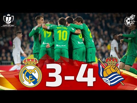 Copa del Rey | Cuartos de final | Real Madrid CF 3-4 Real Sociedad