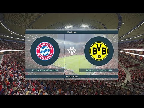 PES 2019 Bayern Munich v Borussia Dortmund Full Match
