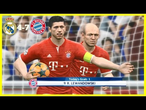 PES 2017 | REAL MADRID VS BAYERN MUNICH | UEFA Champions League Quarter Final | Gameplay PC