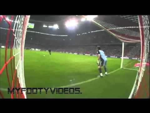 real madrid vs bayern munich 4-2 penalties(penalty shootout ) full clip (13.08.10)