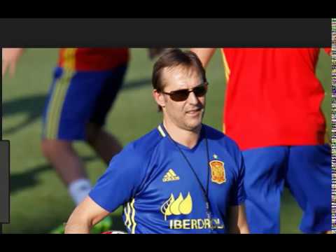 Julen Lopetegui Argote, head coach of Real Madrid, Spanish trainer