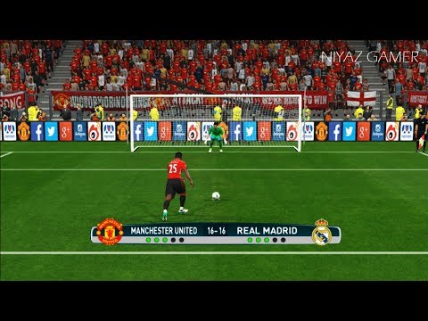 Manchester United vs Real Madrid | Penalty Shootout | PES 2017 Gameplay