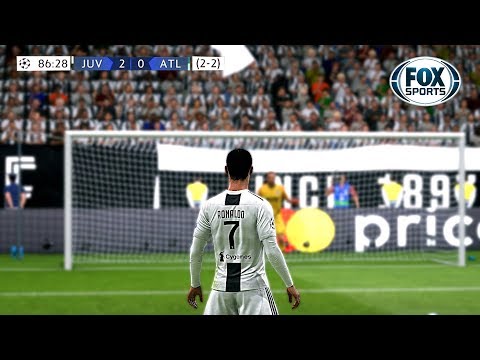 Recreación Juventus 3-0 Atlético de Madrid – UEFA Champions League 2019