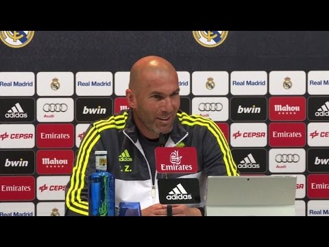 Real Madrid's Zidane ready to coach his first 'Clasico'