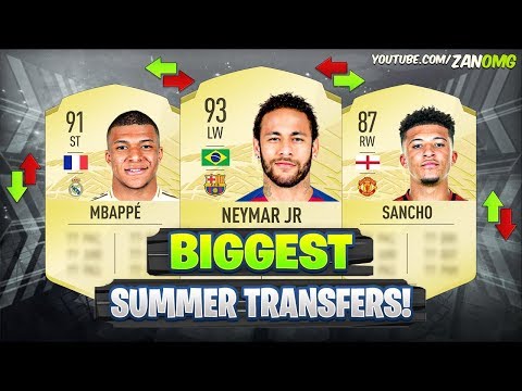 FIFA 21 | POTENTIAL SUMMER TRANSFERS!! ?? | FT. NEYMAR, MBAPPE, SANCHO…