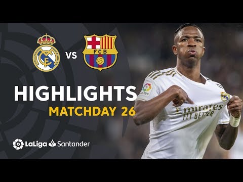 Highlights Real Madrid vs FC Barcelona (2-0)