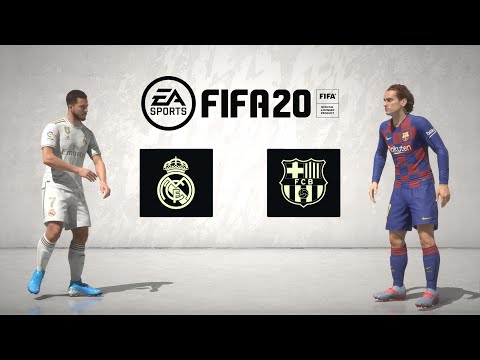 FIFA 20 Full Game: El Clasico – Real Madrid vs Barcelona (Legendary + Menu Walkthrough) XBOX ONE