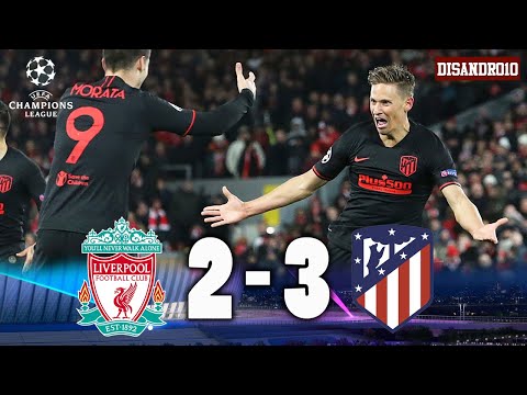 Liverpool vs Atlético Madrid [2-3] | RESUMEN | Octavos de final (VUELTA) | Champions League