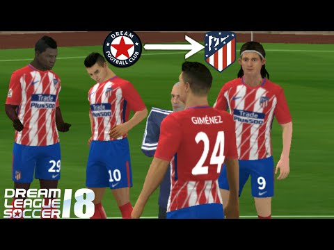 How to Import Atlético Madrid Logo and kits in Dream League Soccer 2018
