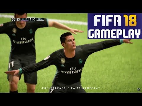 FIFA 18 FIRST Official Gameplay – Real Madrid vs Real Madrid (New Gameplay in Full)