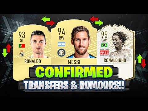 FIFA 20 | NEW CONFIRMED TRANSFERS & RUMOURS!! ?? | FT. RONALDINHO, MESSI, RONALDO… etc