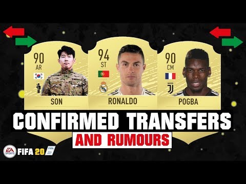 FIFA 20 | NEW CONFIRMED TRANSFERS & RUMOURS ??| FT. RONALDO, SON, POGBA… etc