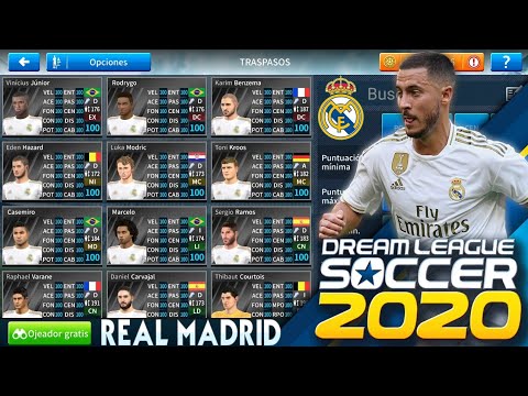 Plantilla del Real Madrid para Dream League Soccer 2019-2020