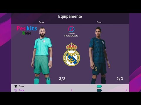 REAL MADRID KITS PES 2020