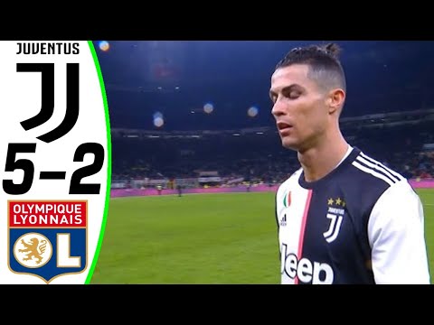 Juventus vs Lyon 5-2 – HIGHLIGHTS and ALL GOALS – RÉSUMÉN Y GOLES ( Last Matches ) HD