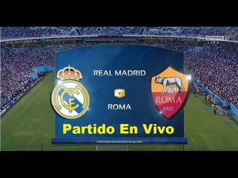 Partido Online En Vivo REAL MADRID VS ROMA 18/07/2015