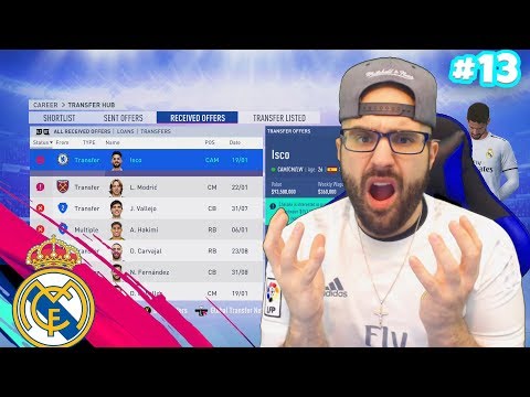 NO! RELEASE CLAUSE HIT ON STAR PLAYER FIFA 19 Real Madrid Career Mode #13