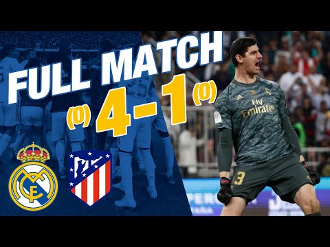 FULL MATCH | Real Madrid 0-0 Atlético (4-1 penalties) | Spanish Super Cup 2019/20 final