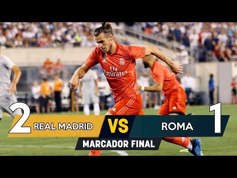 Real Madrid vs Roma 2-1 | RESUMEN COMPLETO | International Champions Cup 2018