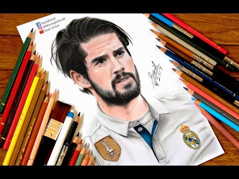 Drawing Isco ….. Real Madrid