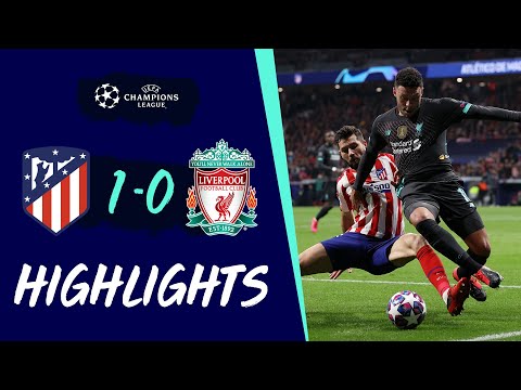 Highlights: Atletico 1-0 Liverpool | Narrow first-leg defeat in Madrid