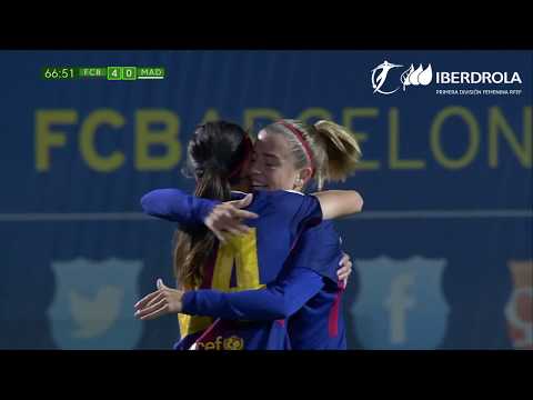 FC Barcelona Femenino 7-0 Madrid CFF