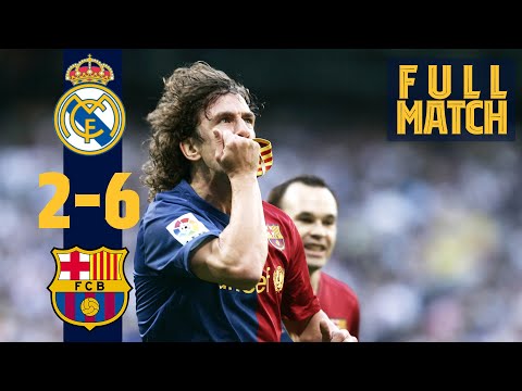 FULL MATCH: Real Madrid 2 – 6 Barça (2009) THE LEGENDARY 2-6 IN #ELCLÁSICO!