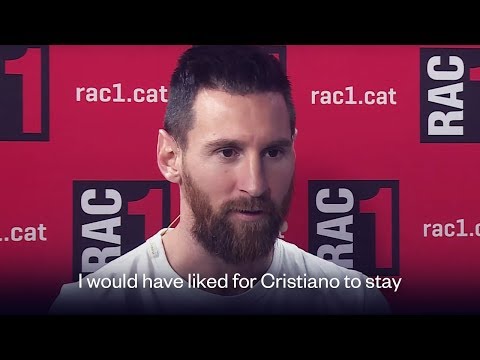 Lionel Messi: "I wanted Cristiano Ronaldo to stay in La Liga" | Oh My Goal