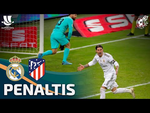 La tanda de penaltis ÍNTEGRA que dio al Real Madrid la victoria en la Supercopa ante el Atleti