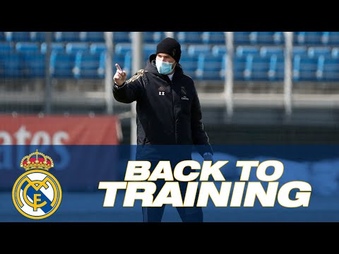 Back to training for Zidane, Ramos and Real Madrid squad for first time since COVID-19 pandemic