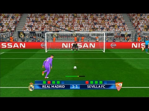 UEFA Super Cup 2016 | penalty shootout | Real Madrid vs Sevilla | PES Gameplay PC