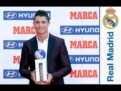 Real Madrid receive prizes in the Marca Football Awards