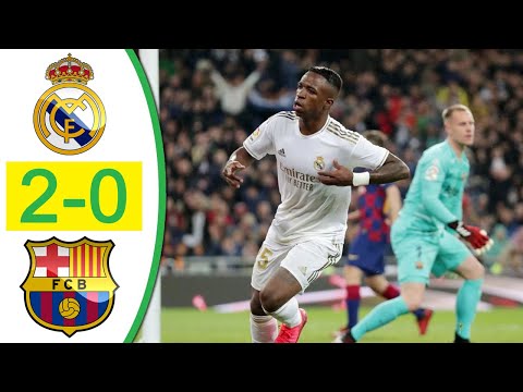 Real Madrid vs Barcelona 2-0 Highlights & All Goals 2020 HD