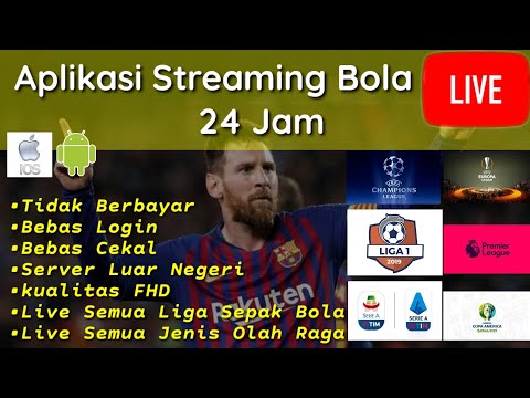 Aplikasi Live Streaming Sepak Bola Terlengkap • IOS & Android *BACA PIN KOMENTAR*