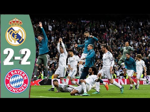 Real Madrid vs Bayern Munich (2 2)(agg 4 3) | UCL Semi-Finals – 2017/18 | Extended Highlights
