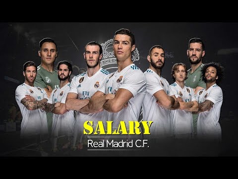 Real Madrid Players Salary 2018 (Weekly Wages)