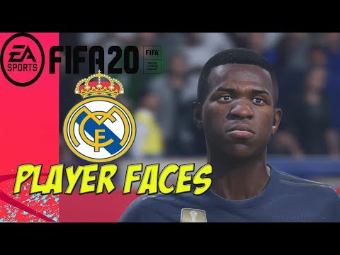 FIFA 20 –  Real Madrid Player Faces