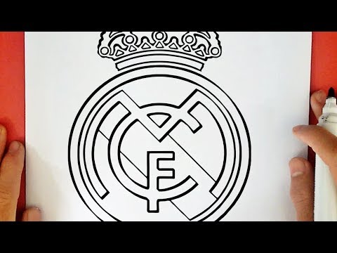 COMO DIBUJAR EL ESCUDO DEL REAL MADRID