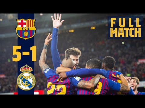 FULL MATCH: Barça 5-1 Madrid (2018) | Unbelievable manita match at Camp Nou ?