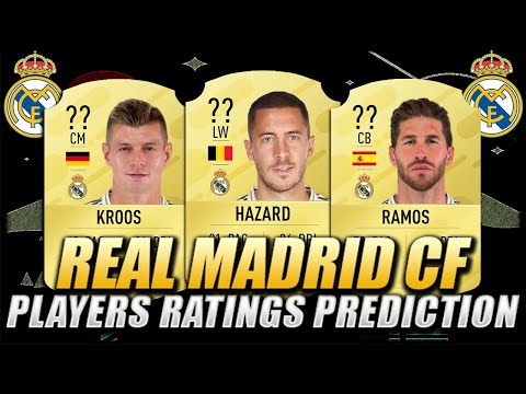 FIFA 21 | REAL MADRID CF PLAYERS RATINGS PREDICTION | w/ Hazard, Ramos & Kroos