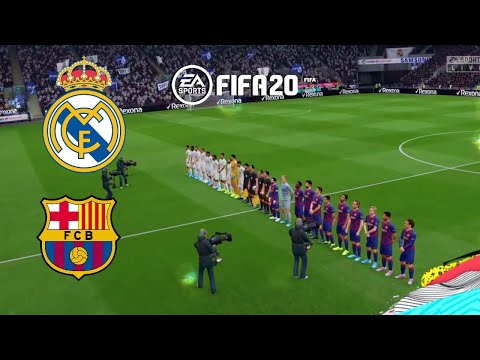 UEFA Europa League FINAL Barcelona vs Real Madrid FIFA 2020 EL CLASICO